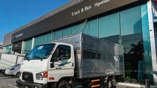 Xe Tải Hyundai New Mighty W750, Thùng Kín, 3.5 tấn