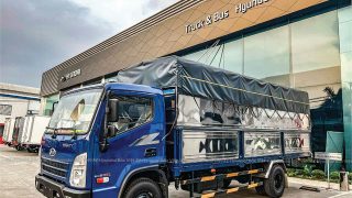 Xe Tải Hyundai Mighty EX8L- Thùng Mui Bạt