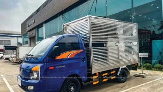 Xe Tải Hyundai New Porter H150 Thùng Kín Inox 1,5 Tấn