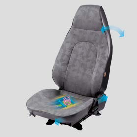 Ghế lái điều chỉnh theo vị trí ngồi tiện lợi.