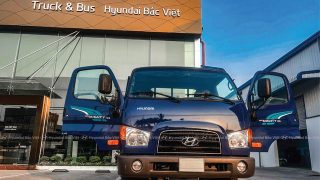 Xe Tải Hyundai New Mighty W750L – Thùng Mui Bạt 4 xe tai hyundai w750l thung bat 3 5 tan thung dai 5m 5 2